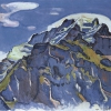 FERDINAND HODLER, Das Jungfraumassiv von Mürren aus | 1911 © Privatbesitz (Schweiz), Foto: Lucian Hunziker