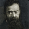 Friedrich Victor Spitzer, Ferdinand Hodler, 1904 (print from 1907) © Kupferstich-Kabinett, Staatliche Kunstsammlungen Dresden, Photo: Kupferstich-Kabinett, Staatliche Kunstsammlungen Dresden/Herbert Boswank