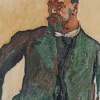 FERDINAND HODLER, Selbstbildnis | 1917 © Privatsammlung Schweiz, Foto: Peter Schälchli, Zürich