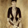 ANTON ROMAKO, Bildnis Isabella Reisser, 1885 © Leopold Museum, Wien | Foto: Leopold Museum, Wien