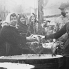 MORIZ NÄHR, Marktszene mit Fischhändlern, Wien, um 1890 © Klimt-Foundation, Wien, Inv. Nr. 188/008 | Foto: Klimt-Foundation, Wien