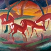 FRANZ MARC, ROTE REHE I, 1910 © Courtesy Heidi Horten Collection