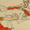 Egon Schiele, Liebespaar, 1913 © Leopold Museum, Wien | Foto: Leopold Museum, Wien/Manfred Thumberger