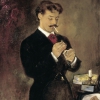 ANTON ROMAKO, PORTRAIT OF A YOUNG MAN, 1878 © Residenzgalerie Salzburg/Photo: Residenzgalerie Salzburg, Aufnahme Fotostudio Ghezzi, Oberalm