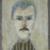 ZORAN MUŠIČ, Self-Portrait, 1950 © Privatsammlung, Triest | Private collection, Trieste Foto | Photo: FotoRolli, Triest | Trieste © Bildrecht, Wien, 2018