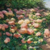 OLGA WISINGER-FLORIAN, Hydrangeas (from Grafenegg), 1901 © Private collection, Vienna Photo: Auktionshaus im Kinsky, Vienna