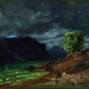 TINA BLAU, Storm on Lake Garda, c. 1900 © Leopold Museum, Wien | Vienna/Manfred Thumberger