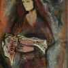 OSKAR KOKOSCHKA, Veronika mit dem Schweißtuch, 1909 © Szépművészeti Múzeum - Museum of Fine Arts Budapest Foto: Szépművészeti Múzeum - Museum of Fine Arts Budapest © Fondation Oskar Kokoschka/Bildrecht Wien, 2019