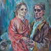 Doppelbildnis Oskar Kokoschka und Alma Mahler, 1912/13 © Museum Folkwang, Essen Foto: Museum Folkwang, Essen/Artothek © Fondation Oskar Kokoschka/Bildrecht Wien, 2019