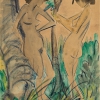 OTTO MUELLER, Zwei Akte im Walde, 1925 © Fondazione Gabriele e Anna Braglia, Lugano, Foto: Roberto Pellegrini