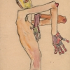 Egon Schiele, Erwin Dominik Osen, Nude with Crossed Arms, 1910 © Leopold Museum, Vienna, Photo: Leopold Museum, Vienna/Manfred Thumberger