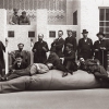 Moriz Nähr, Gruppenaufnahme der Secessionisten im Hauptsaal der XIV. Ausstellung, 1902 © Foto: Austrian Archives/Imagno/picturedesk.com