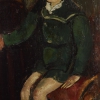 Anton Faistauer, Sohn Peter (sitzend), 1918 © Leopold Museum, Wien Foto: Leopold Museum, Wien/Manfred Thumberger