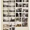 Ludwig Wittgenstein, „Belonging to L.W.“, photographs by Ludwig  Wittgenstein using a Pocket Camera, pasted  by Ben Richards onto the front of a sheet of  lined paper, 1936 © Wittgenstein Archive Cambridge, Photo: Leopold Museum, Vienna/Manfred Thumberger