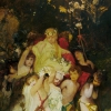 HANS MAKART, Moderne Amoretten, 1868 (Triptychon, Mittelteil) © Leopold Museum, Wien – Schenkung aus Privatbesitz, Foto: Dorotheum Wien, Auktionskatalog 07.06.2021