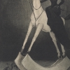 ALFRED KUBIN, The Lady on the Horse, c. 1900/01 © Städtische Galerie im Lenbachhaus und Kunstbau München Photo: Städtische Galerie im Lenbachhaus und Kunstbau München © Eberhard Spangenberg, München/Bildrecht, Wien 2022