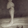 ALFRED KUBIN, Downfall, 1903 © Staatliche Museen zu Berlin, National Gallery, Scharf-Gerstenberg Collection | Photo: bpk/National Gallery, Scharf-Gerstenberg Collection/Jörg P. Anders © Eberhard Spangenberg, München/Bildrecht, Wien 2022