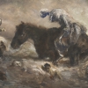 ALFRED KUBIN, Death as a Horseman, 1906 © Leopold Museum, Vienna | Photo: Leopold Museum, Vienna © Eberhard Spangenberg, München/Bildrecht, Wien 2022