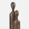 FRANZ HAGENAUER, Group (Father and Son), design and execution from 1978 © Collection Breinsberg Photo: Leopold Museum, Vienna © Caja Hagenauer, Vienna