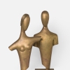 FRANZ HAGENAUER, Half-Torsos (Woman and Man), design and execution from 1984 © Collection Breinsberg Photo: Leopold Museum, Vienna © Caja Hagenauer, Vienna