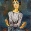 LILLY STEINER, Porträt Lilian Gaertner, 1927 © Privatbesitz, Foto: Galerie Widder, Wien