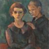 JOSEF FLOCH, The Siblings, 1923/24 © Leopold Museum, Vienna, Photo: Leopold Museum, Vienna © Bildrecht, Wien 2022