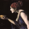 FRANZ VON STUCK, Tilla Durieux as Circe, c. 1913 © Staatliche Museen zu Berlin, Nationalgalerie/Leihgabe der Bundesrepublik Deutschland, Photo: bpk/Nationalgalerie, SMB, Leihgabe der Bundesrepublik Deutschland/Jörg P. Anders