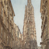 Rudolf von Alt, Der Stephansdom in Wien, 1847 © Privatbesitz