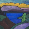 GABRIELE MÜNTER, Der blaue See, 1954 © Lentos Kunstmuseum Linz, Foto: LENTOS Kunstmuseum Linz/Reinhard Haider © Bildrecht, Wien 2023