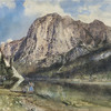 Rudolf von Alt, Altausseer See mit Trisselwand, 1839 © Leopold Museum, Wien, Inv. 3640