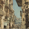 Rudolf von Alt, Straße in Palermo, 1867 © Privatbesitz