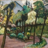 GABRIELE MÜNTER, Garten mit Akazien, 1924 © Sammlung Würth Foto: Volker Naumann, Schönaich © Bildrecht, Wien 2023