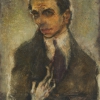 MAX OPPENHEIMER, Selbstbildnis, 1911 © Leopold Museum, Wien. Sammlungserwerbung (August 2023) nach einer Einigung mit den Erben nach Dr. Oskar Reichel | Foto: Sotheby’s/Sasa Fuis Photographie, Köln