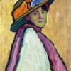 GABRIELE MÜNTER, Bildnis Marianne von Werefkin, 1909 © Städtische Galerie im Lenbachhaus und Kunstbau München | Foto: Städtische Galerie im Lenbachhaus und Kunstbau München, Gabriele Münter Stiftung 1957 © Bildrecht, Wien 2023