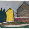 GABRIELE MÜNTER, Das gelbe Haus, 1911 © Bayerische Staatsgemäldesammlungen, München, Pinakothek der Moderne | Foto: bpk/Bayerische Staatsgemäldesammlungen © Bildrecht, Wien 2023