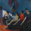 GABRIELE MÜNTER, Zuhörerinnen, 1925–1930 © Gabriele Münter- und Johannes Eichner-Stiftung, München | Foto: Gabriele Münter- und Johannes Eichner-Stiftung, München © Bildrecht, Wien 2023