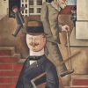 GEORGE GROSZ, Grauer Tag, 1921 © Nationalgalerie, Staatliche Museen zu Berlin Foto: Staatliche Museen zu Berlin, Nationalgalerie / Andres Kilger © Bildrecht, Wien 2023