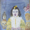 James Ensor, Communion (The Girl with Masks) © VBK, Wien 2009