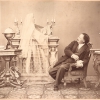 ADOLF OST, Apparition of a Spirit, before 1864 © Albertina, Vienna. On permanent loan from the Austrian Federal Education and Research Institute for Graphics | Photo: Albertina, Vienna