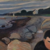 EDVARD MUNCH, Melancholie, um 1892 © The National Museum of Norway | Foto: Nasjonalmuseet/Børre Høstland
