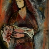 OSKAR KOKOSCHKA, Veronika mit dem Schweißtuch, 1909 © Museum of Fine Arts Budapest – Hungarian National Gallery | Foto: Museum of Fine Arts, Budapest 2025 © Fondation Oskar Kokoschka/Bildrecht, Wien 2025