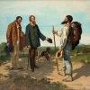 GUSTAVE COURBET, The Meeting or Bonjour Monsieur Courbet, 1854 © Musée Fabre, Montpellier | Photo: Musée Fabre de Montpellier Méditerranée Métropole/Frédéric Jaulmes GUSTAVE COURBET, The Meeting or Bonjour Monsieur Courbet, 1854 © Musée Fabre, Montpellier | Photo: Musée Fabre de Montpellier Méditerranée Métropole/Frédéric Jaulmes