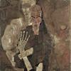 Egon Schiele, »Self-Seer« II (»Death and Man«) © Leopold Museum, Wien, Inv.Nr. 451