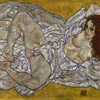 Egon Schiele, Liegende Frau, 1917 © Leopold Museum, Wien, Inv. 626