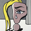 Roy Lichtenstein, Mädchen mit Träne III , 1977 © Fondation Beyeler, Riehen/Basel; The Estate of Roy Lichtenstein/VBK, Wien