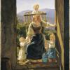 Ferdinand Georg Waldmüller, Mother with Children Returning Home, 1863 © Leopold Museum, Vienna, Inv. 636