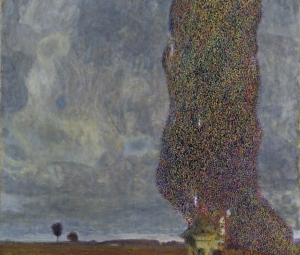 GUSTAV KLIMT, Die große Pappel II (Aufsteigendes Gewitter), 1902/03 © Leopold Museum, Wien, Inv. 2008