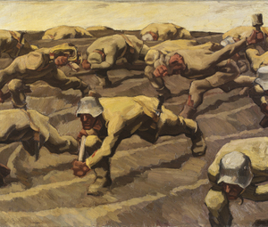 ALBIN EGGER-LIENZ, Nordfrankreich 1917, 1917 © Privatsammlung