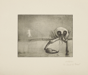 ALFRED KUBIN, „Die Stunde der Geburt“ (Blatt 2 von 15 der „Weber“-Mappe) | 1901/1902 © Leopold Privatsammlung | Leopold, Private Collection © Eberhard Spangenberg/Bildrecht, Wien, 2016