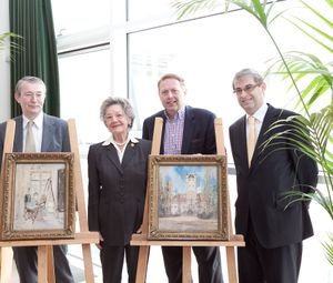 Helmut Moser, Elisabeth Leopold, Andreas Nödl, Filip Marco © Leopold Museum/APA-Fotoservice/Rossboth